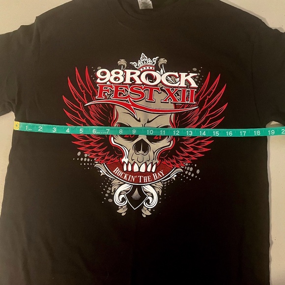 98 Rock Fest XII T-shirt-Tampa Bay-Shinedown, Seether, Candlebox...Unisex Med - Picture 3 of 5
